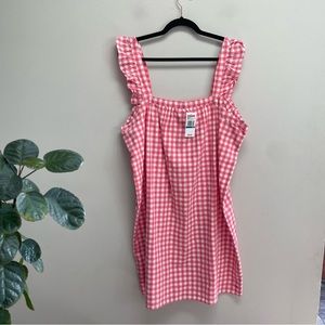 Vineyard Vines Pink Gingham Dress